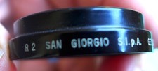 Raro Janua San Giorgio Genova filtro rosso per essegi 50/3,5 ottime condizioni