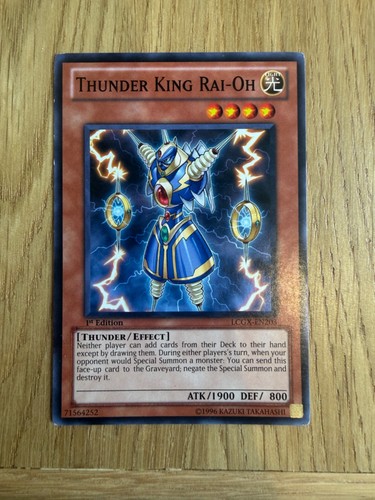 Lcgx en203 thunder king rai - lcgx-en203, rai-oh