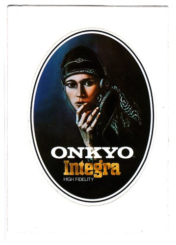 Onkyo integra adesivo - onkyo,