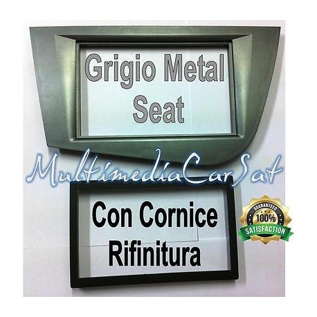 Mascherina autoradio doppio - mascherina,