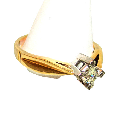 Anello con brillanti carati - con,