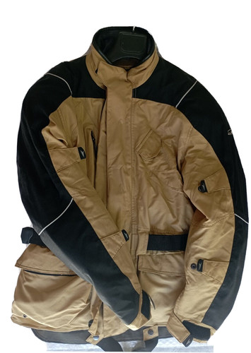 Giacca cruiser beige black axo - beige,