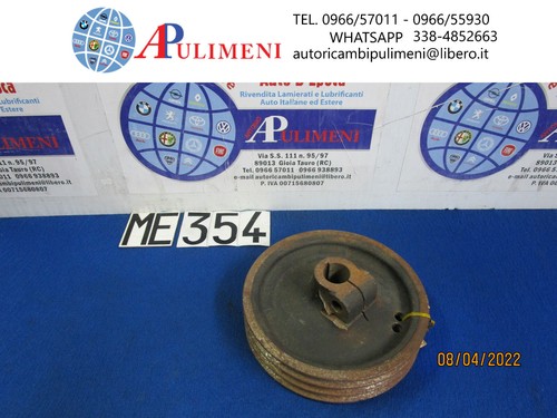 Puleggia conduttrice pompa - puleggia,