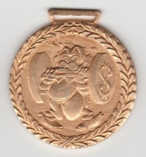 WALT DISNEY OLIMPIADI MONACO 1972 MEDAGLIA PAPERONE (MM.38) #MD394