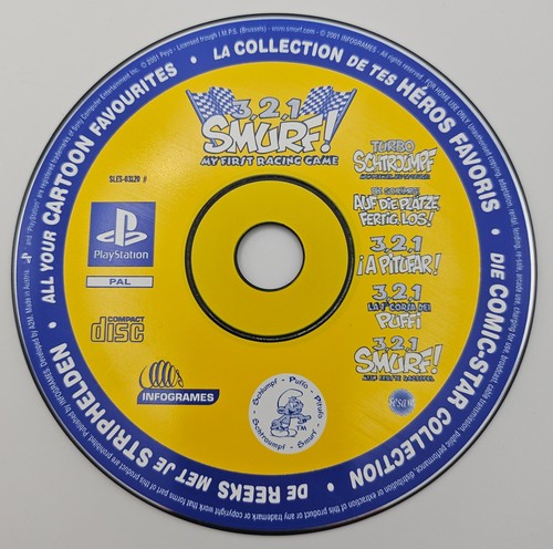 321 smurf first racing game - first,