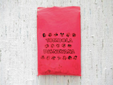 TOPOLINO CLUB gadget  (1971) tombola disneyana completa, perfetta, rarità