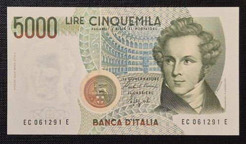 5000 lire 1992 banca - 5000,