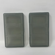 Due custodie in plastica OEM Nintendo Gameboy Advance GBA per 3 giochi