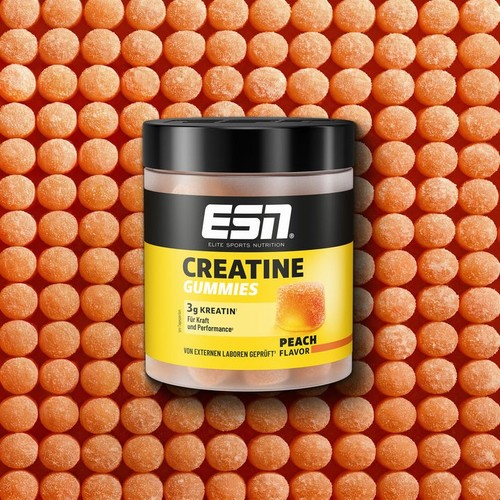 Esn creatina gomma pesca - creatina, 80pz
