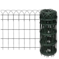 Rete Bordura Recinsione metallica ornamentale 65 cm x 10 mt Protezione giardino