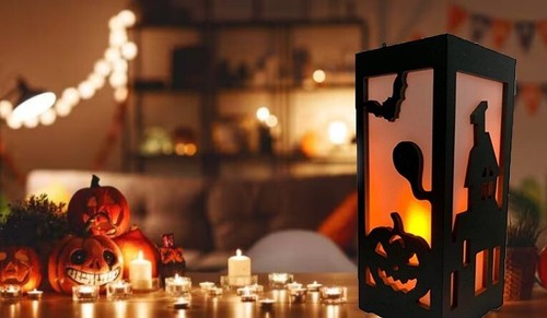 Lampada decoratica halloween - lampada,