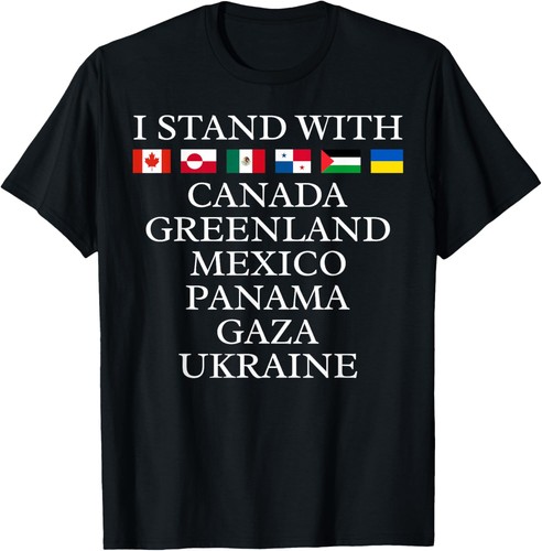 Maglietta stand with - stand,