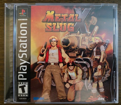 Metal slug sony playstation - metal, x