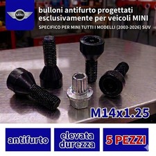 Kit 4 Bulloni Antifurto per