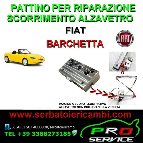 Pattino alzavetro fiat - 1,