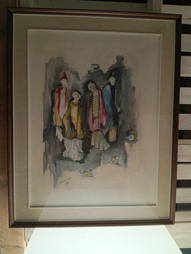 Dipinto originale cesarino - dipinto,