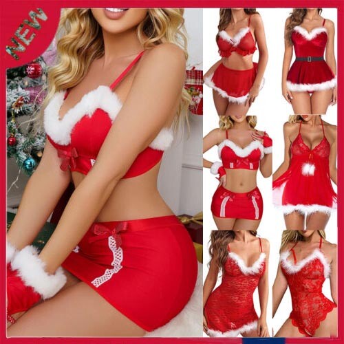Body donna lingerie natalizia