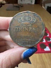 MONETA REGNO DELLE DUE SICILIE FERDINANDO II 10 TORNESI 1840 SA