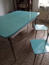 tavolo anni 60 con 5 sedie