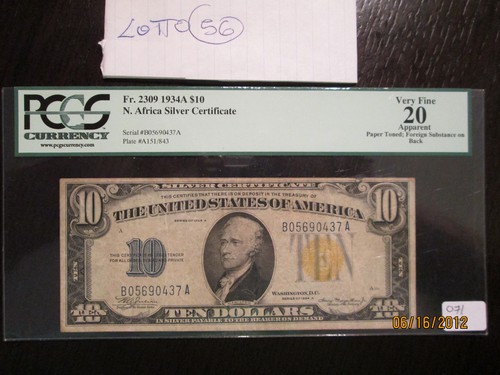 Banconota dollari 1934a - 10,