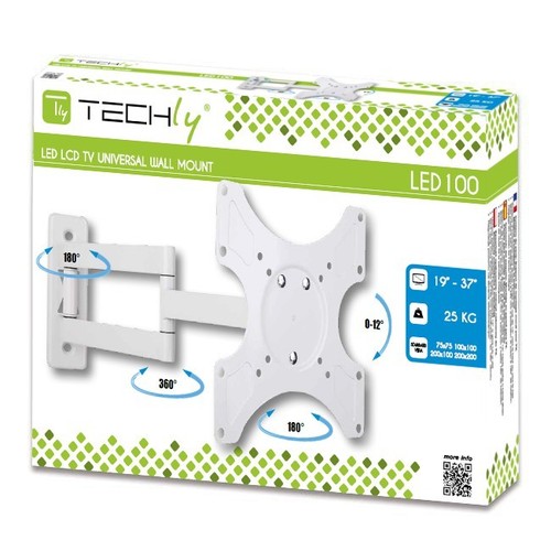 Techly supporto muro per - techly,