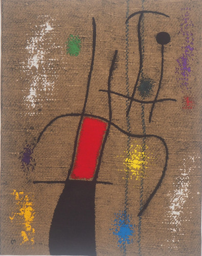Joan miro musicienne - la,