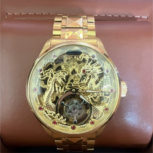 Orologio oupinke scheletro - orologio, oro