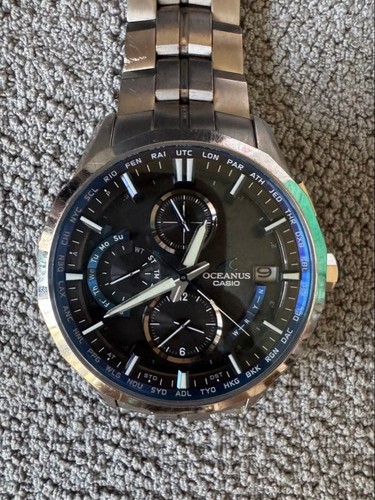 Orologio solare casio oceanus - orologio,