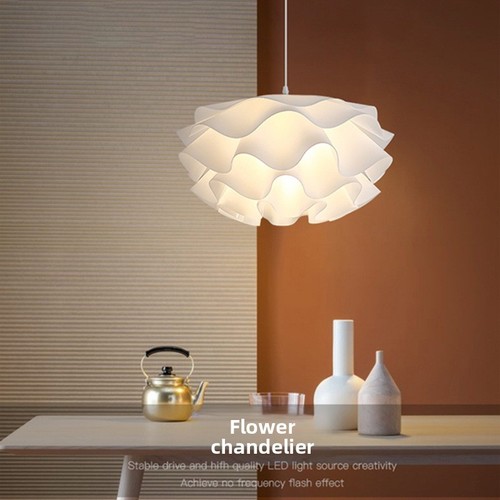Lampadario led floreale - lampadario,