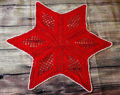 Vintage hand crocheted