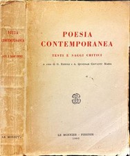 Poesia contemporanea. Testi e