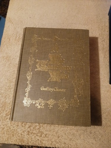 Canterbury tales a facsimile - :,