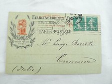 1917 CARTOLINA COMMERCIO