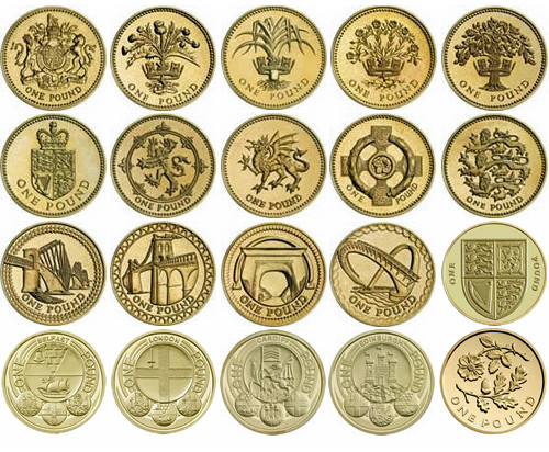 Moneta britannica prova - britannica, di