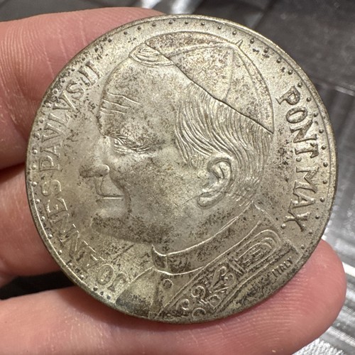 Medaglia papa giovanni paolo - papa,