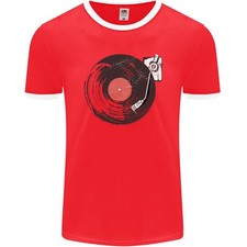 Maglietta Ringer Da Uomo DJ In
