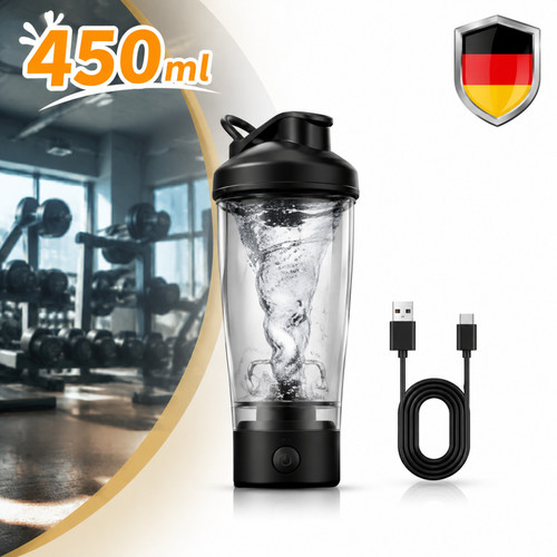 Shaker proteico elettrico usb - shaker,