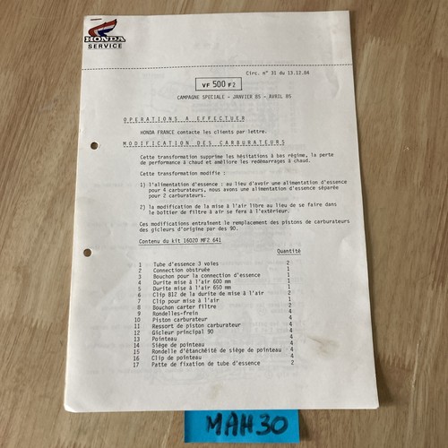 Honda moto 1984 - honda,