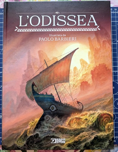Odissea illustrata paolo - l'odissea,
