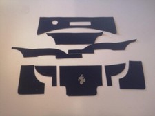 Tappeto velluto blu cappuccio anteriore FERRARI TESTAROSSA POCHER 1/8 K51 K52 K53 K54 K59