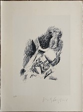 Pericle Fazzini lithograph