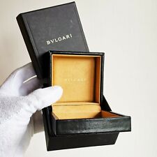 scatola per anello BVLGARI Roma ring box case earrings pendant cufflinks bulgari