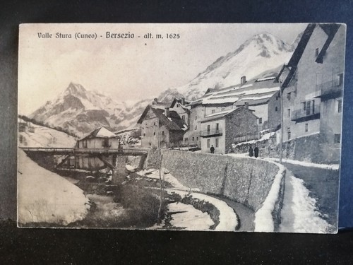 Cartolina valle stura bersezio - valle,