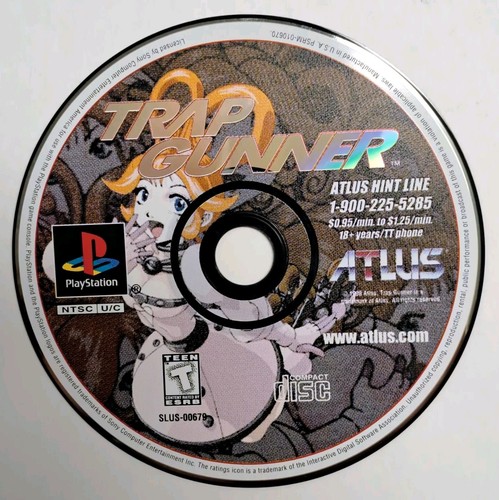 Sony playstation trap gunner - playstation,