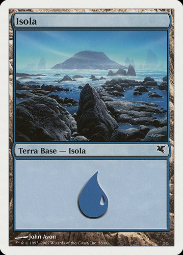 Mtg island exc isola - 58/60,