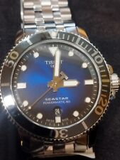 Tissot Seastar 1000 Powermatic 80 43mm Cassa di Accaio, Cinturino di...