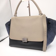 Borsa Celine 2Way in pelle trapezio nera usata | elegante borsa di design
