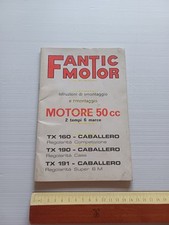 Fantic Motor Caballero manuale