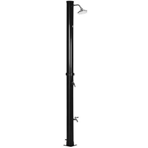 Outsunny doccia solare 20l - outsunny, con