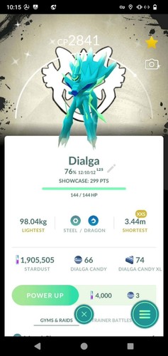 Pokemon shiny dialga - shiny, origin